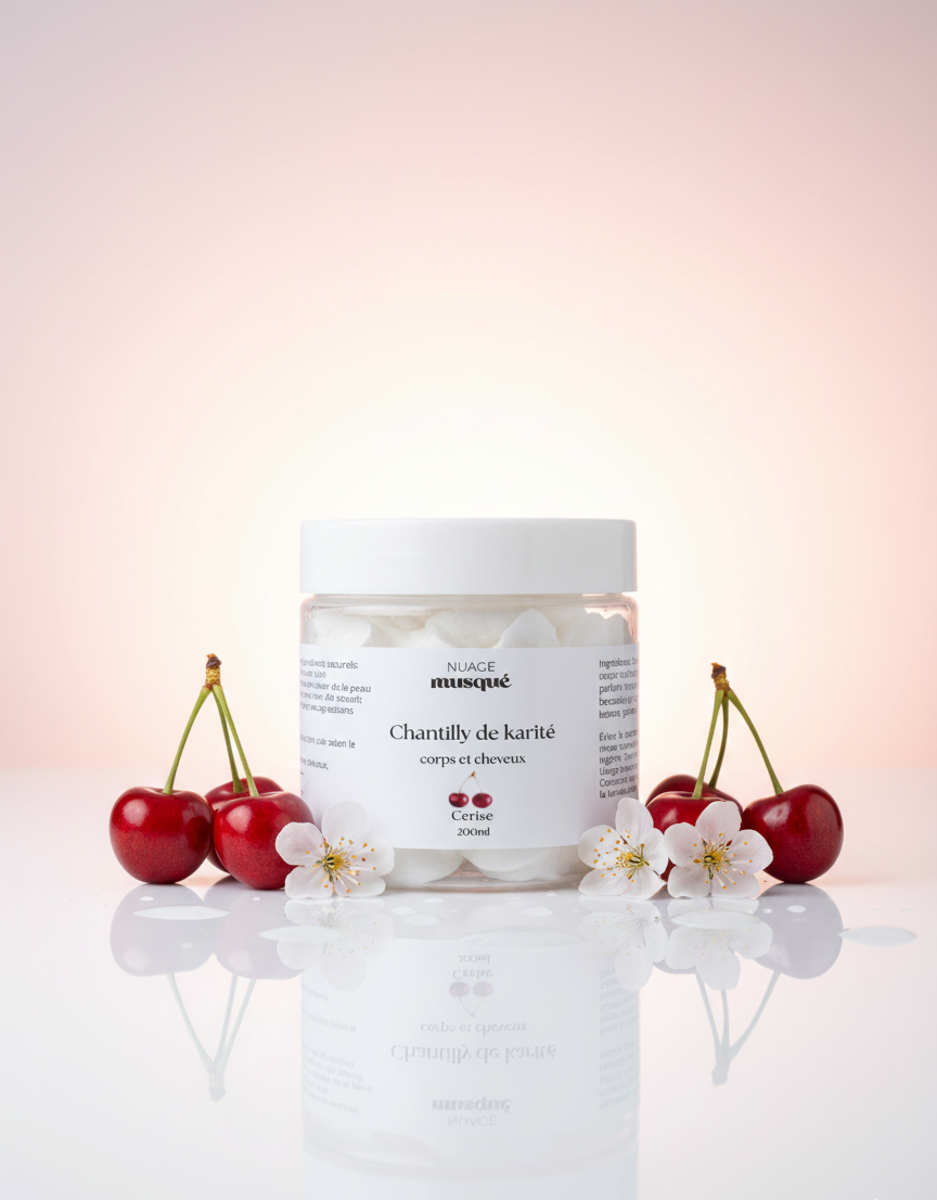 Chantilly de Karité - Cerise
